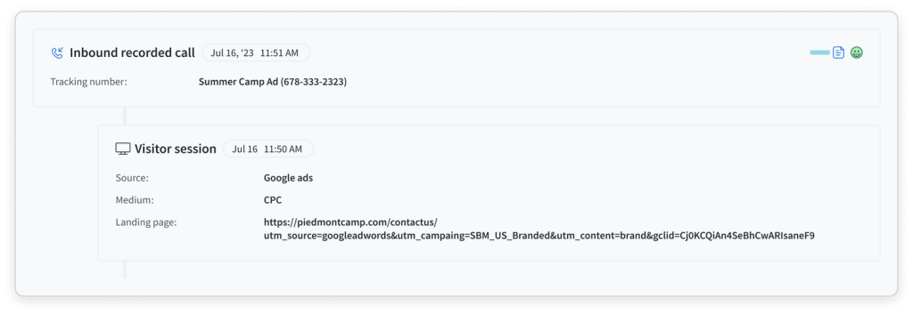 CallRail User Tracking