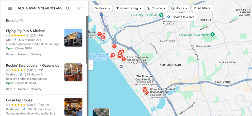 local seo oceanside
