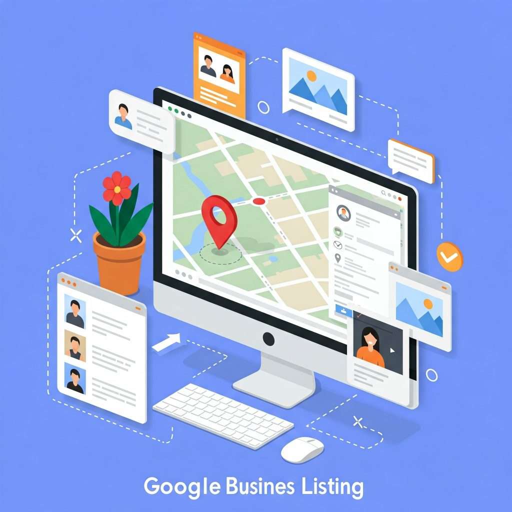 google business profile concept